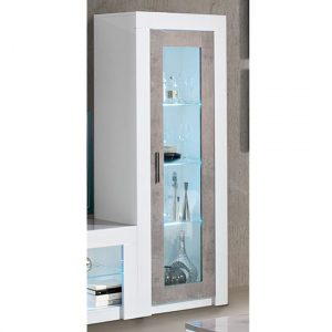 mapar-led-gloss-white-grey-marble-1-door-display-cabinet