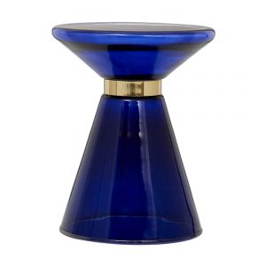 martini-blue-glass-side-table-gold-finish