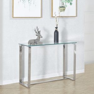 megan-clear-glass-rectangular-console-table-chrome-legs