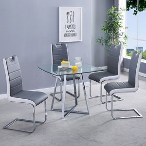 melito-clear-square-dining-table-4-petra-grey-white-chairs