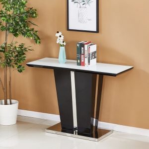 memphis-console-table-black-white-glass