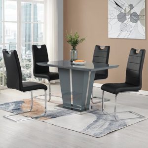 memphis-grey-glass-small-dining-table-4-petra-black-chairs