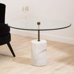 menkent-round-clear-glass-side-table-white-marble-base