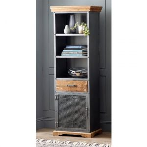 metapoly-industrial-bookcase-acacia-1-door-1-drawer