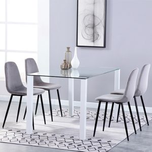 milano-glass-dining-set-4-alpine-grey-velvet-chairs