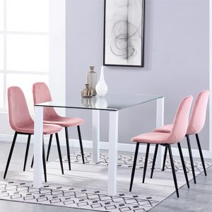 milano-glass-dining-set-4-alpine-rose-velvet-chairs