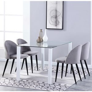 milano-glass-dining-set-4-candy-grey-velvet-chairs