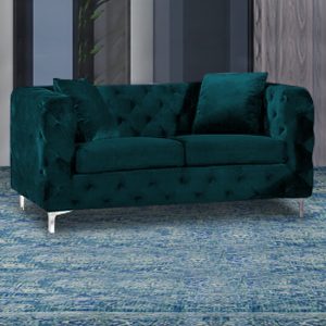 mills-malta-plush-velour-2-seater-sofa-emerald
