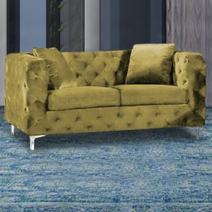 mills-malta-plush-velour-2-seater-sofa-grass