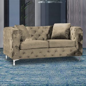 mills-malta-plush-velour-2-seater-sofa-parchment