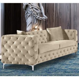 mills-malta-plush-velour-3-seater-sofa-cream