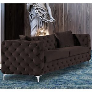 mills-malta-plush-velour-3-seater-sofa-mushroom