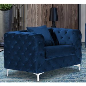 mills-malta-plush-velour-armchair-navy