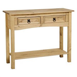 minoris-console-table-light-pine-2-drawers-shelf