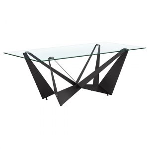 moira-200cm-clear-glass-dining-table-dark-grey-steel-base