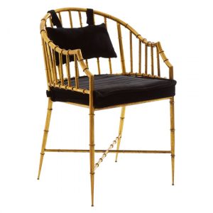monora-black-fabric-seat-armchair-gold-frame