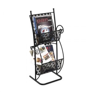 morros-2-shelves-newspaper-rack-black