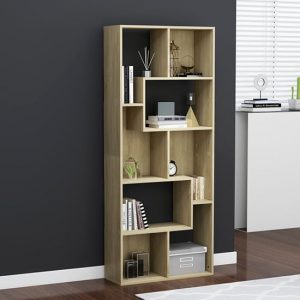 nael-wooden-bookcase-shelving-unit-sonoma-oak
