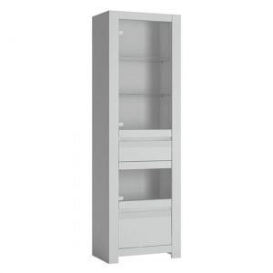 neka-tall-2-drawers-display-cabinet-alpine-white