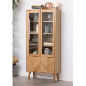 nephi-4-doors-display-cabinet-herringbone-oak