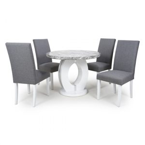 neville-round-dining-table-4-steel-grey-chairs-white-legs