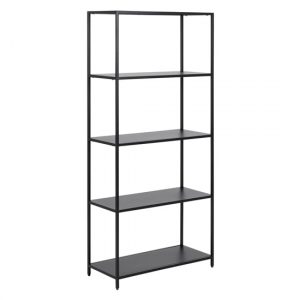 newberry-4-shelves-bookcase-matt-black