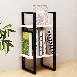 newell-pine-wood-2-tier-bookshelf-white