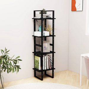 newell-pine-wood-4-tier-bookshelf-black