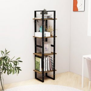 newell-pine-wood-4-tier-bookshelf-brown
