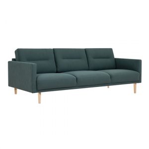 nexa-fabric-3-seater-sofa-dark-green-oak-legs