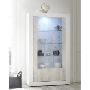 nitro-2-doors-display-cabinet-white-gloss-white-pine
