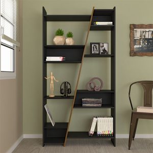 nuneaton-tall-wooden-bookcase-black-pine-effect