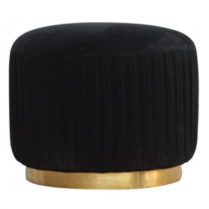 nutty-velvet-footstool-black-gold-base