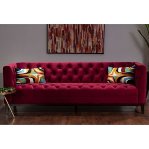 okab-upholstered-velvet-3-seater-sofa-red