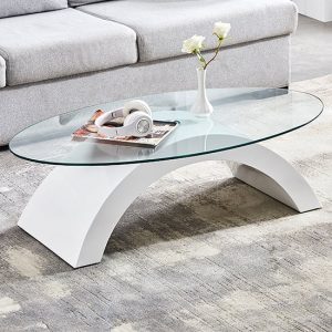 opel-oval-clear-glass-coffee-table-high-gloss-white-base