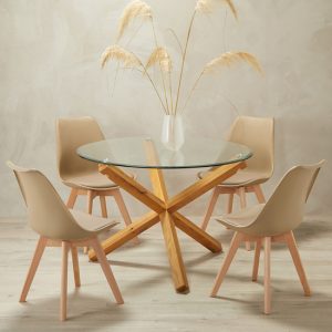 oporto-large-glass-dining-table-4-louvre-putty-chairs