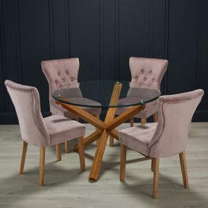 oporto-medium-glass-dining-table-4-naples-blush-chairs