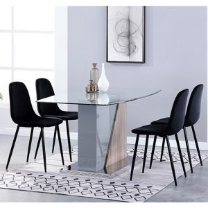 opus-glass-dining-set-4-alpine-black-velvet-chairs
