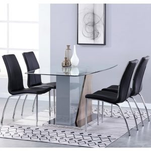 opus-glass-dining-set-4-boston-black-leather-chairs