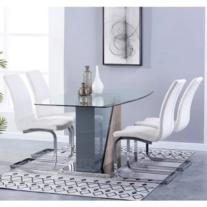 opus-glass-dining-set-4-new-york-white-leather-chairs