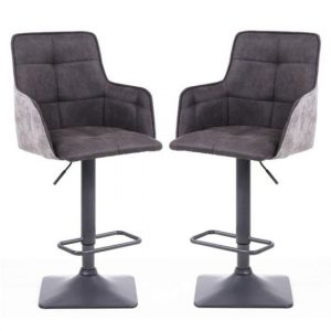 orion-dark-grey-suede-effect-bar-stool-pair-metal-base