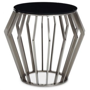 orion-round-black-glass-top-side-table-silver-metal-frame