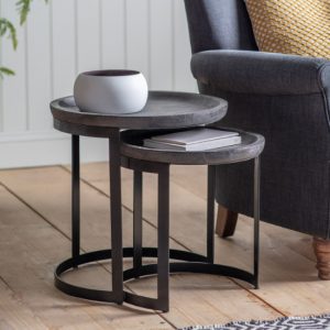 ortica-round-wooden-nest-of-2-tables-grey-wash