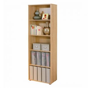 parini-wooden-bookcase-sonoma-oak-4-shelves