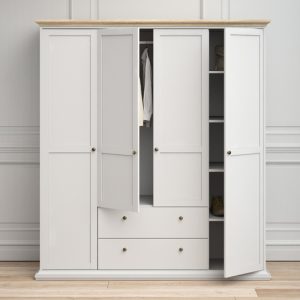 paroya-wooden-4-doors-2-drawers-wardrobe-white-oak
