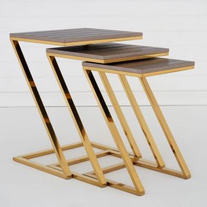 pasico-faux-snake-skin-leather-nest-of-3-tables-gold