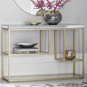 petard-mirrored-console-table-champagne-metal-frame