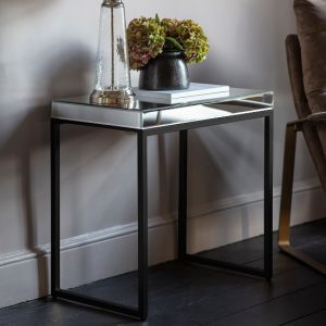 petard-mirrored-side-table-black-metal-frame