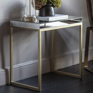 petard-mirrored-side-table-champagne-metal-frame