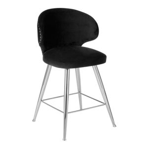 piermount-black-velvet-bar-stool-steel-legs